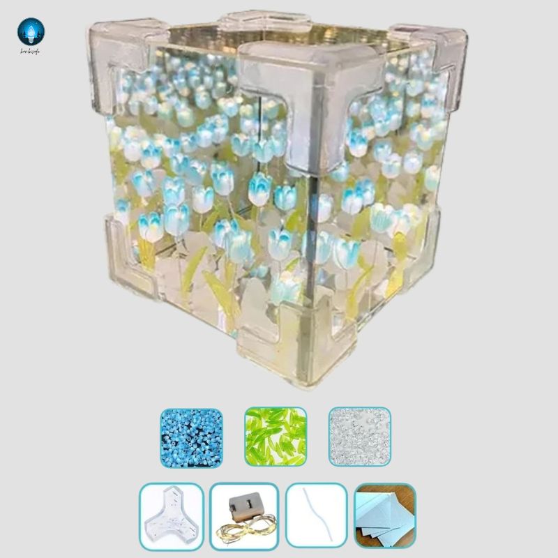 Veilleuse Tulipe | Bleue