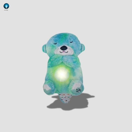 Ours Peluche Veilleuse | Musical Bleu - bambisafe