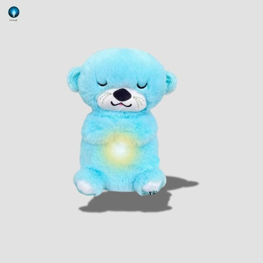 Ours Peluche Veilleuse | Musicale Bleu Ciel - bambisafe