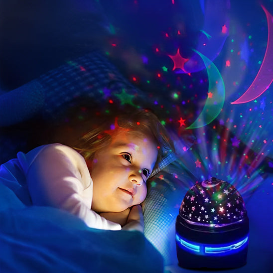 veilleuse-bebe-projection-plafond-enfant-content