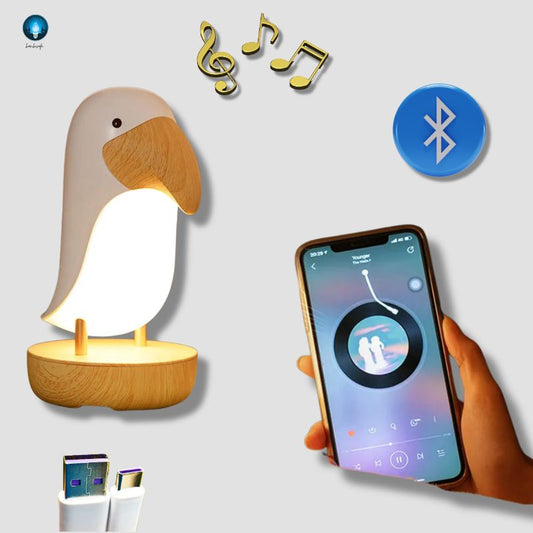 Veilleuse Musicale et Lumineuse | Le Toucan - bambisafe