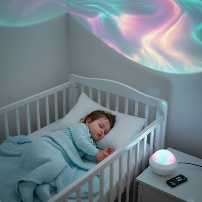veilleuse-projection-bebe-dort-paisiblement