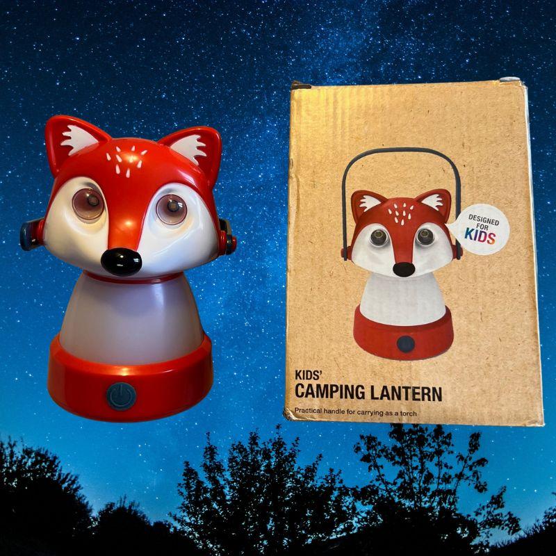 Veilleuse Renard | Avec lampe frontale - bambisafe