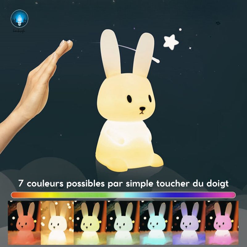 VEILLEUSE DE NUIT | Lapin Joseph™ - bambisafe