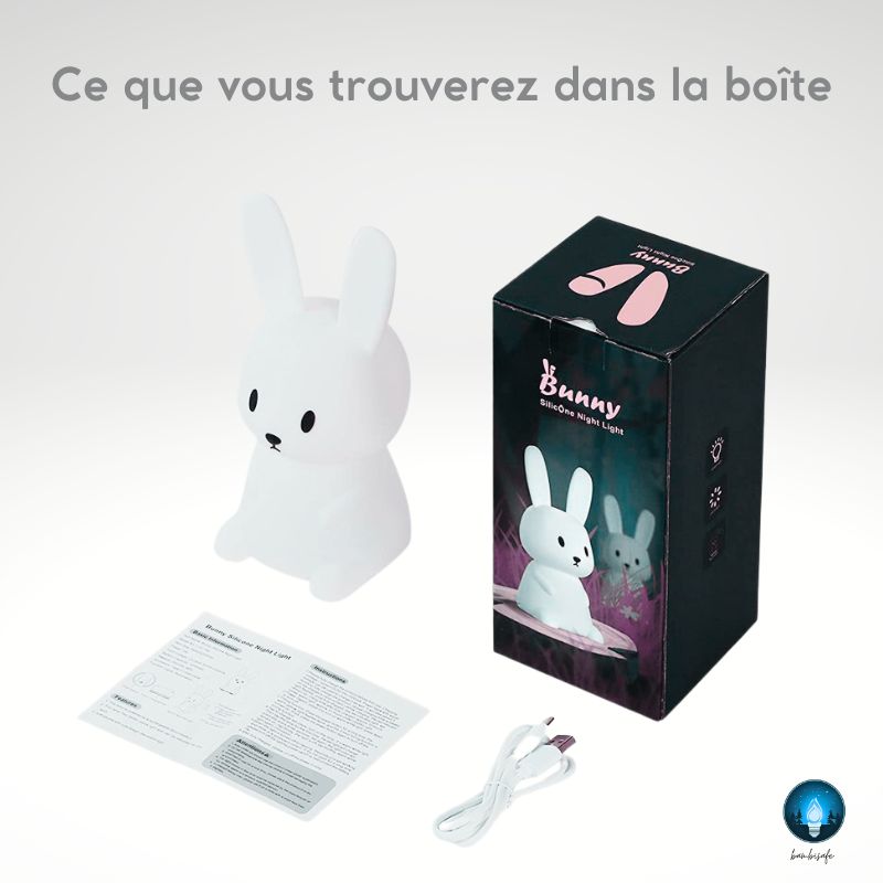 VEILLEUSE DE NUIT | Lapin Joseph™ - bambisafe