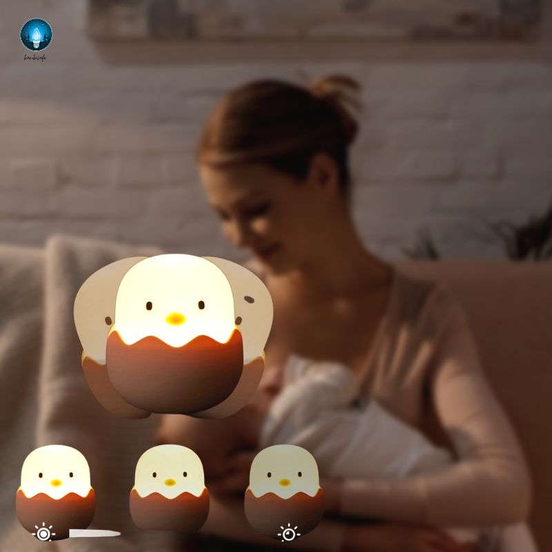 Veilleuse allaitement bébé tactile BambiSafe Luminosité réglable 3 modes