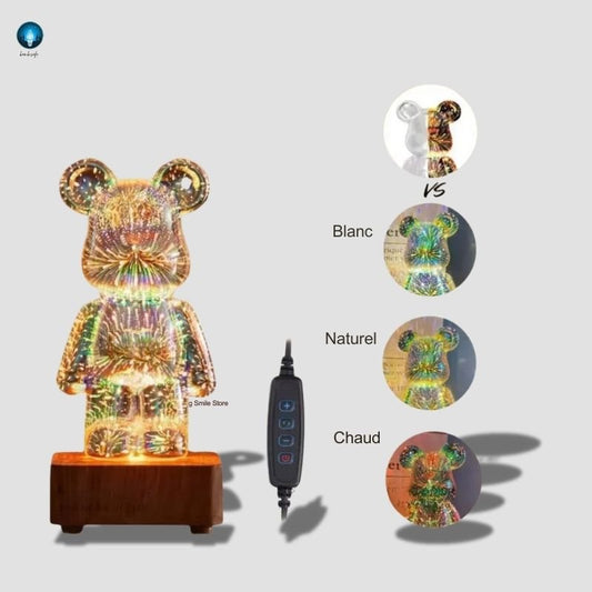 Ourson Lumineux Veilleuse | 3D - bambisafe