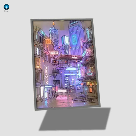 Tableau Veilleuse | City - bambisafe