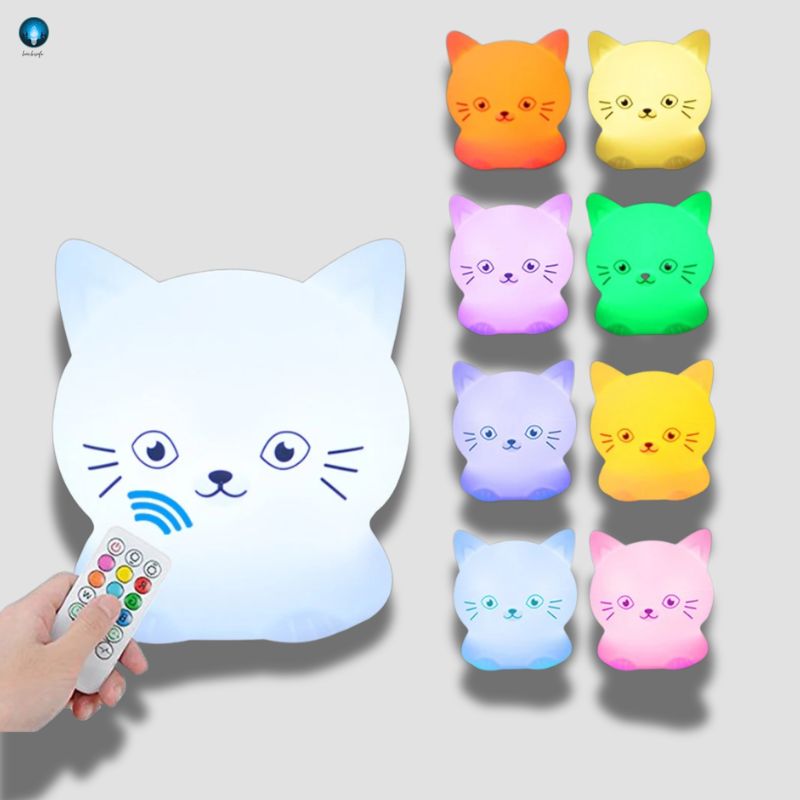 Veilleuse Bébé Chat | Touch Sensor