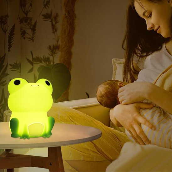 veilleuse-bebe-grenouille-silicone-rechargeable-allaitement