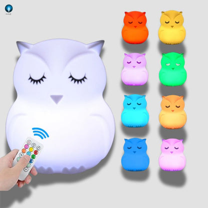 Veilleuse Nomade Hibou | Touch Control