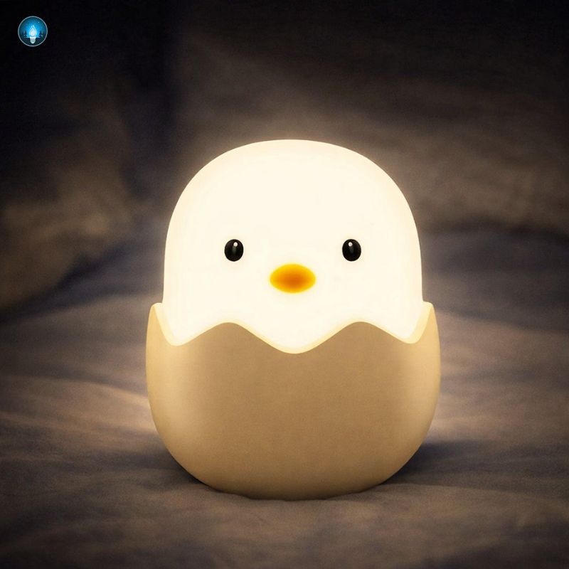 Veilleuse Bébé Tactile -Lumière Douce pour la Nuit sans Réveiller Bébé