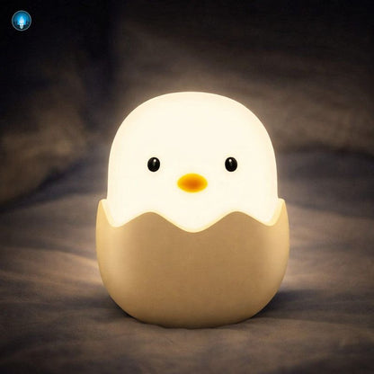Veilleuse Bébé Tactile -Lumière Douce pour la Nuit sans Réveiller Bébé