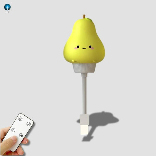 Veilleuse Poire Jaune | USB Plug