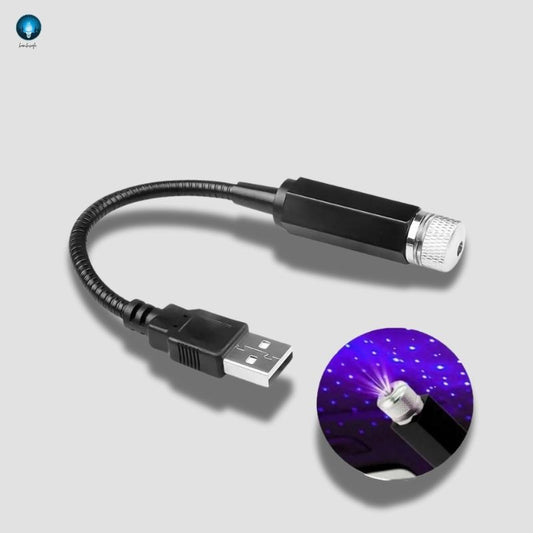 Veilleuse Projection Etoile Bleue | USB Plug